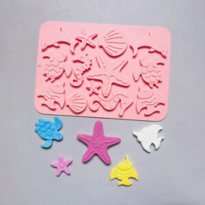 Sea Animals Mould - Pink